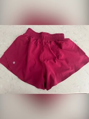 Lululemon athletica Women's Deep Pink Athletic Shorts